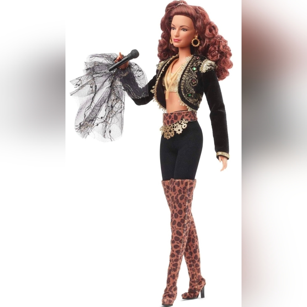 Mattel Signature Barbie Singers Gloria Estefan Fashion Doll Collectible.